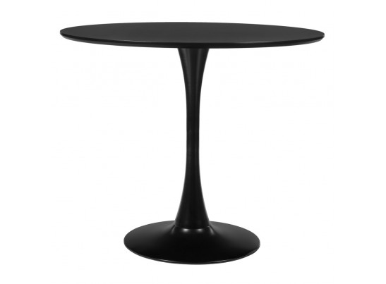 Стол Tulip диам.100см, черный в Каменске-Уральском