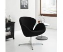 Кресло SWAN CHAIR чёрный кашемир в Каменске-Уральском