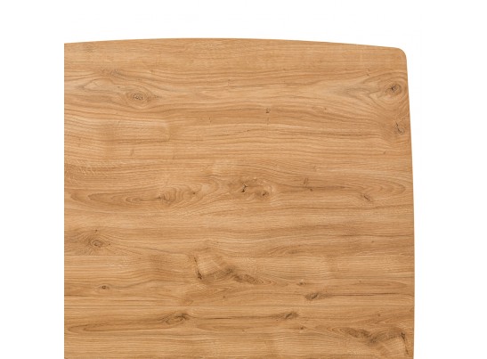 Стол Fusion 140-180 x 90см, Дуб Навара, чёрный в Каменске-Уральском