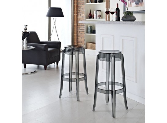 Стул барный Charles Ghost серый в Каменске-Уральском