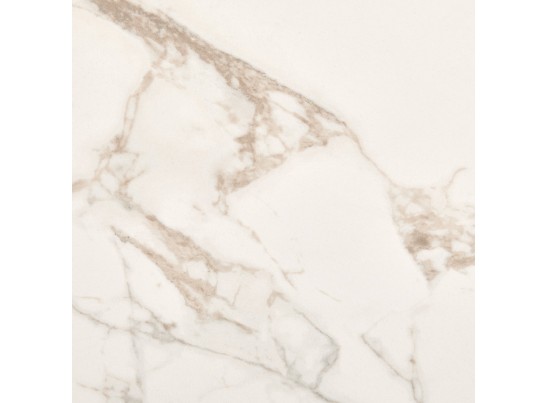 Стол Vito раскладной 120-184x80x75см, керамогранит белый мрамор, белый в Каменске-Уральском