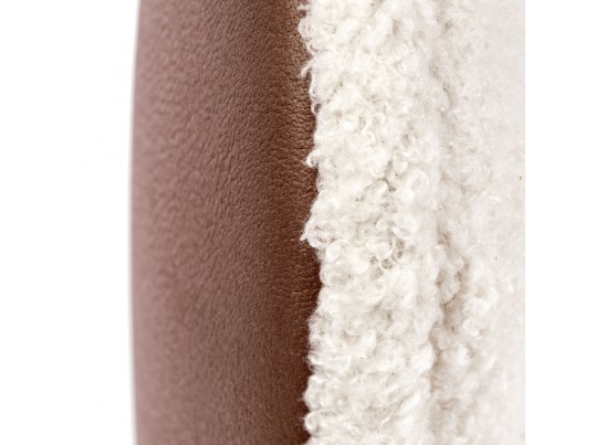 Кресло EGG STYLE CHAIR коричневый, экокожа в Каменске-Уральском