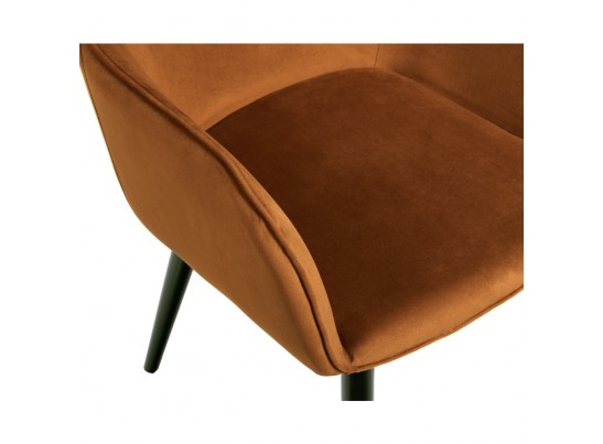 Стул Frida терракотовый велюр в Каменске-Уральском