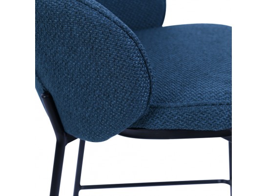 Стул барный Milan темно-синий в Каменске-Уральском