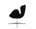 Кресло SWAN CHAIR чёрный кашемир в Каменске-Уральском