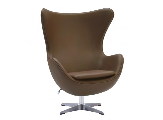 Кресло EGG CHAIR коричневый в Каменске-Уральском
