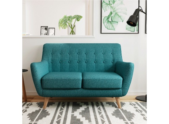 Диван Picasso двухместный темно-бирюзовый в Каменске-Уральском