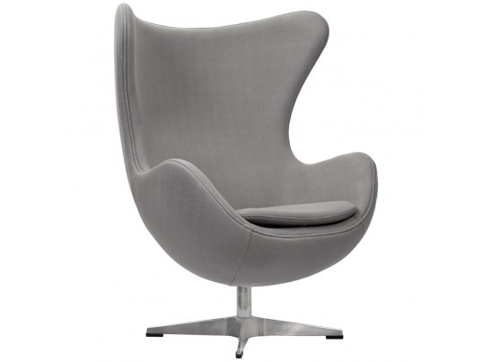 Кресло EGG CHAIR светло-серый кашемир в Каменске-Уральском