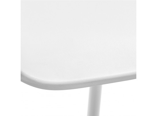 Стул полубарный Neo белый с белыми ножками в Каменске-Уральском