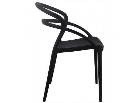 Стул Margo чёрный в Каменске-Уральском