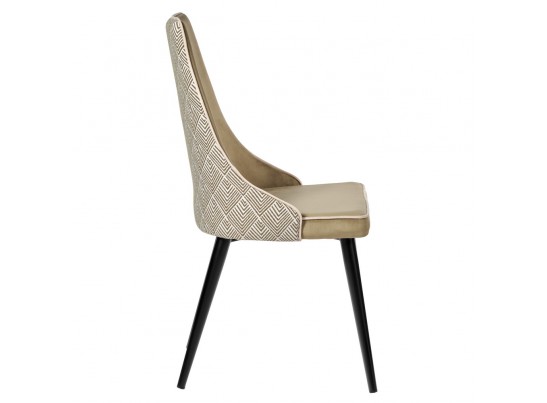 Стул Dave оливковый с жаккардом в Каменске-Уральском
