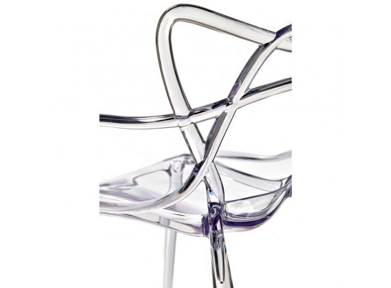 Комплект из 4-х стульев Masters прозрачный в Каменске-Уральском