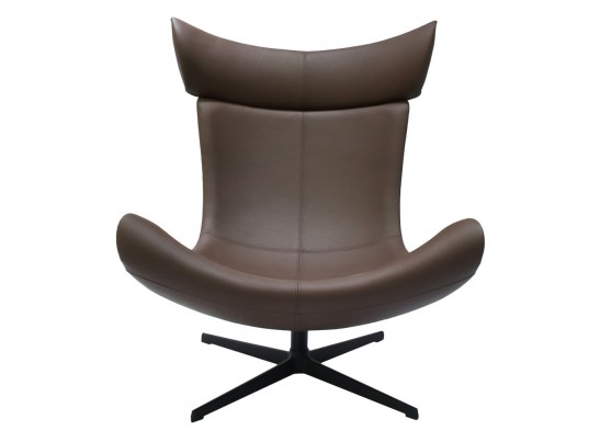 Кресло TORO коричневый, экокожа в Каменске-Уральском