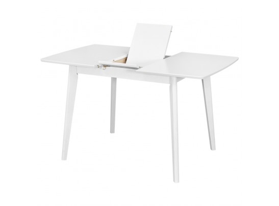 Стол Marcel раскладной 100-130x80x76см, Белый, белый в Каменске-Уральском