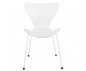 Стул Seven белый с белыми ножками в Каменске-Уральском
