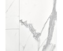 Стол Rudolf круглый раскладной 90-120x90x75см, белый мрамор, чёрный в Каменске-Уральском