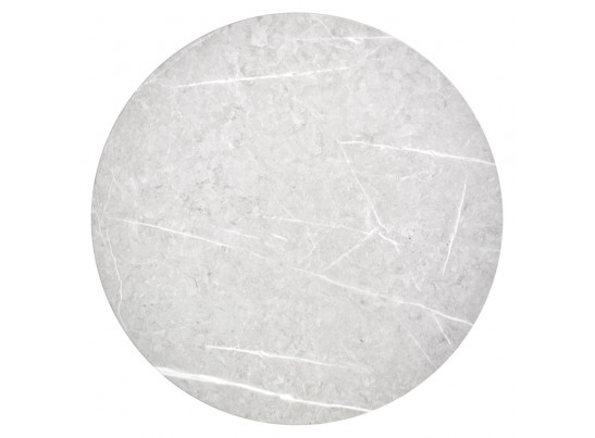 Набор кофейных столиков Tango светло-серый мрамор с чёрными ножками, 2шт в Каменске-Уральском