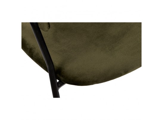 Стул Turin зеленый с чёрными ножками в Каменске-Уральском