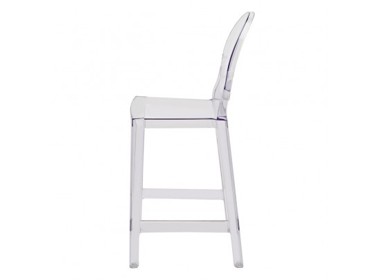 Стул полубарный Victoria Ghost прозрачный в Каменске-Уральском