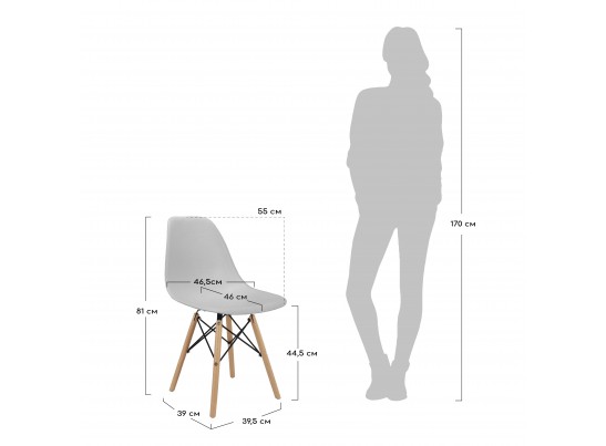 Стул Eames зелёный в Каменске-Уральском