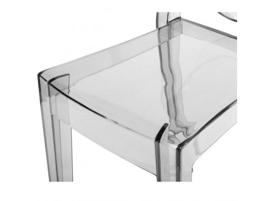 Стул Victoria Ghost прозрачный серый в Каменске-Уральском