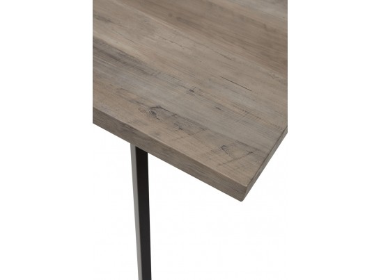 Стол PROMETEY раcкладной 120/160 x 80 см, серый дуб в Каменске-Уральском