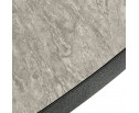 Стол Rudolf круглый раскладной 100-130x100x75см, Бетон слюда, чёрный в Каменске-Уральском