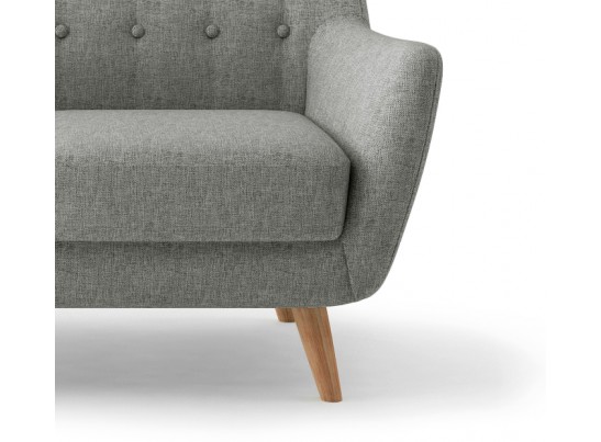 Диван Picasso двухместный серый в Каменске-Уральском