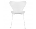 Стул Seven белый с белыми ножками в Каменске-Уральском