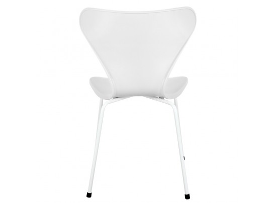 Стул Seven белый с белыми ножками в Каменске-Уральском