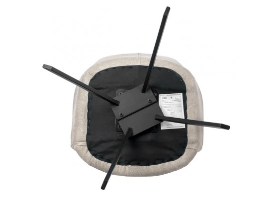 Комплект из 2-х стульев Grant латте шенилл на поворотном механизме в Каменске-Уральском