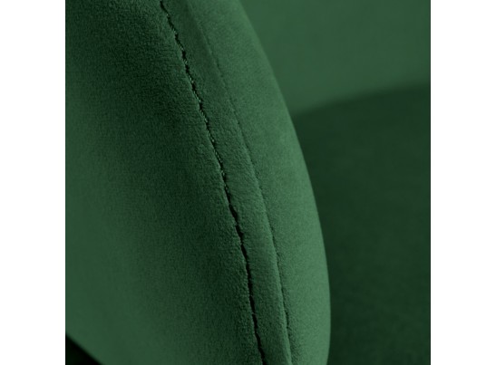 Стул-полукресло Emil зеленый с золотыми ножками в Каменске-Уральском