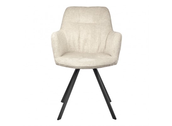 Комплект из 2-х стульев Grant латте шенилл на поворотном механизме в Каменске-Уральском