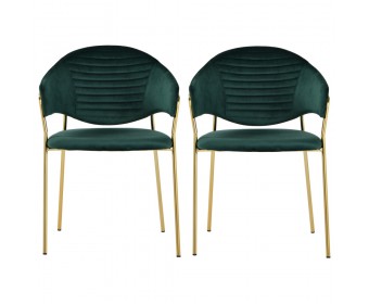 Комплект из 2-х стульев Avatar зелёный