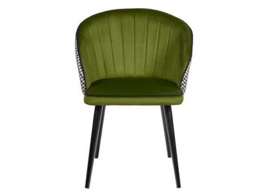 Стул Paola зеленый с жаккардом в Каменске-Уральском