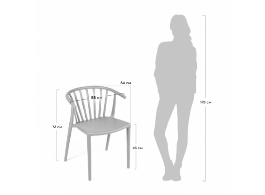 Стул Venice бирюзовый в Каменске-Уральском