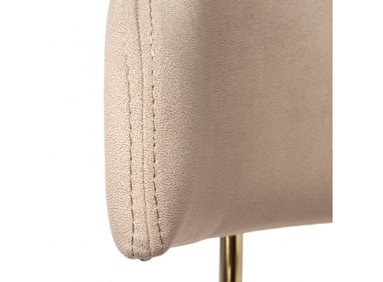 Стул Elle бежевый с золотыми ножками в Каменске-Уральском