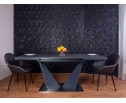Стол раздвижной ASTRA 140-190x80х80см, керамогранит, сталь, антрацит в Каменске-Уральском