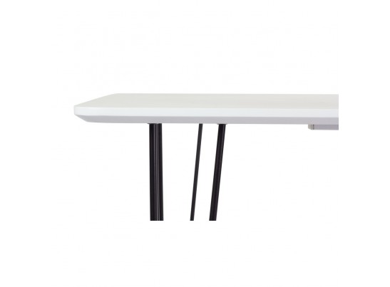 Стол Solution 120x80х75,5см, белый в Каменске-Уральском