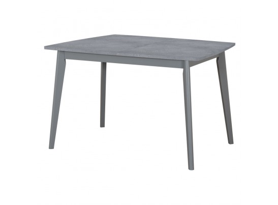 Стол Oslo раскладной 100-130x80x76см, Бетон Портленд, серый в Каменске-Уральском