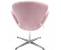 Кресло SWAN CHAIR пудровый, искусственная замша в Каменске-Уральском