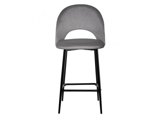 Стул полубарный Leo темно-серый в Каменске-Уральском