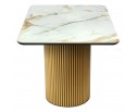 Стол Festa 140x85x77см, керамогранит Calacatte gold мрамор в Каменске-Уральском