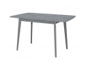 Стол Oslo раскладной 100-130x80x76см, Бетон Портленд, серый в Каменске-Уральском