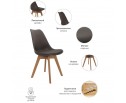 Стул Eames Bon латте в Каменске-Уральском