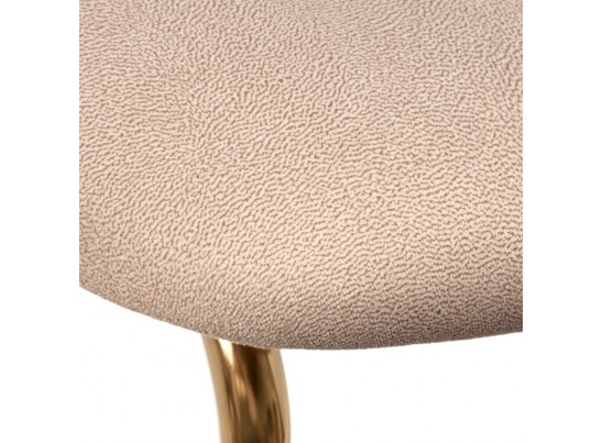 Стул Elle бежевый с золотыми ножками в Каменске-Уральском