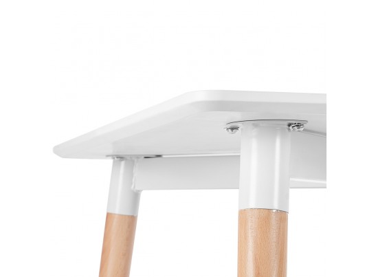 Стол Summer 80 х 80 см, белый в Каменске-Уральском