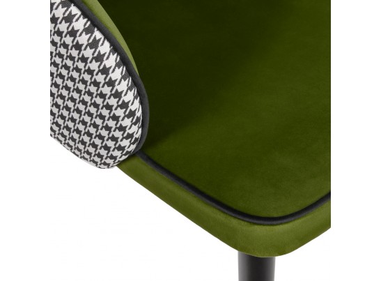 Стул Paola зеленый с жаккардом в Каменске-Уральском