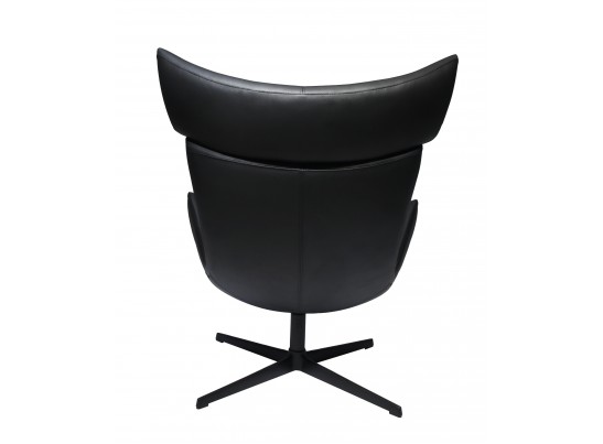 Кресло TORO серый, экокожа в Каменске-Уральском