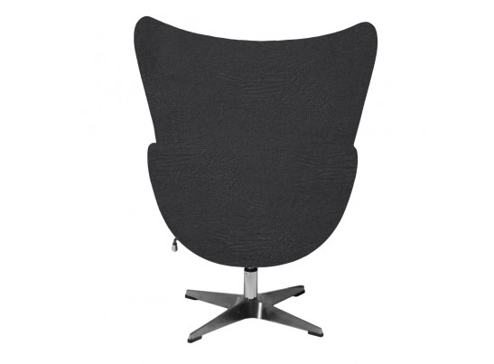 Кресло EGG CHAIR черный, экокожа в Каменске-Уральском